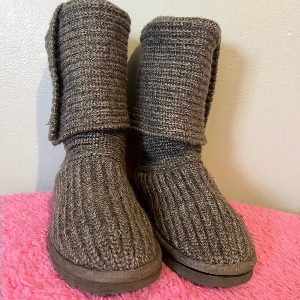 UGG Classic Cardy Knit Boots